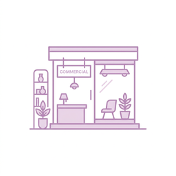 상업공간 인테리어 아이콘